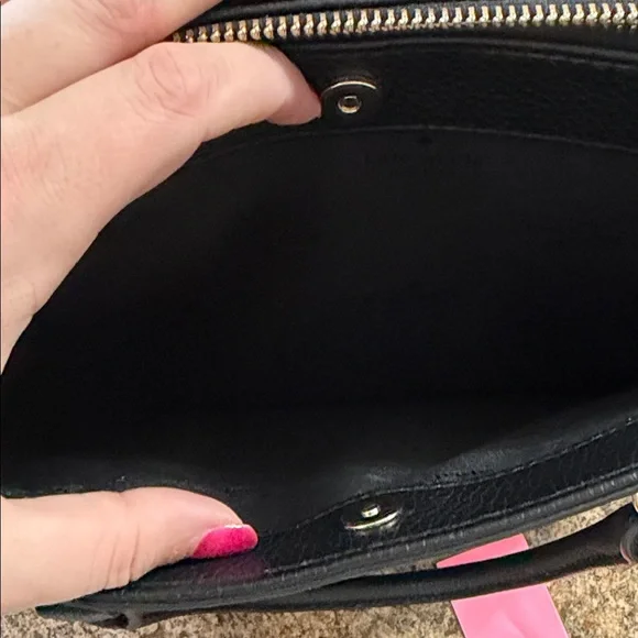 Kate Spade Black Pebbled Satchel - Picture 4 of 6